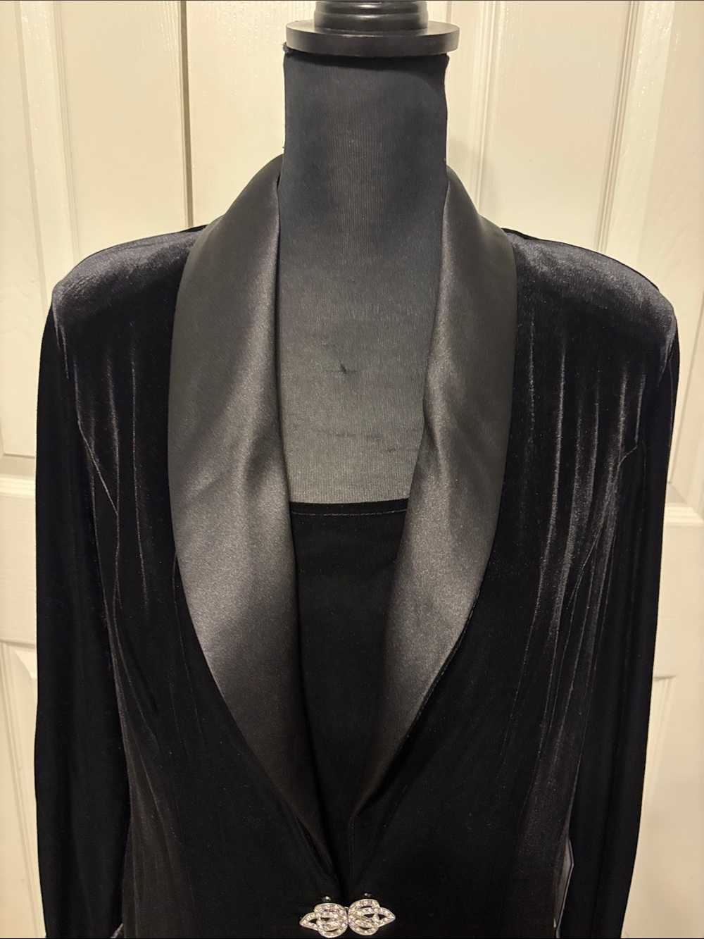 Alex Evenings Velvet Twinset - Picture 3 of 14